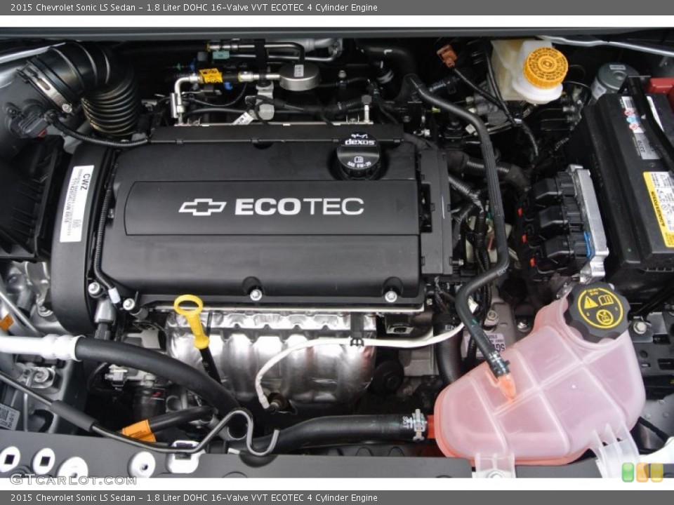 1.8 Liter DOHC 16-Valve VVT ECOTEC 4 Cylinder Engine for the 2015 Chevrolet Sonic #97440765