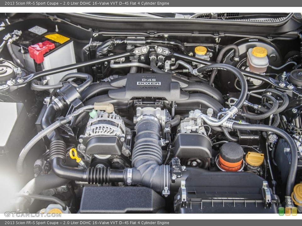 2.0 Liter DOHC 16-Valve VVT D-4S Flat 4 Cylinder Engine for the 2013 Scion FR-S #97468618