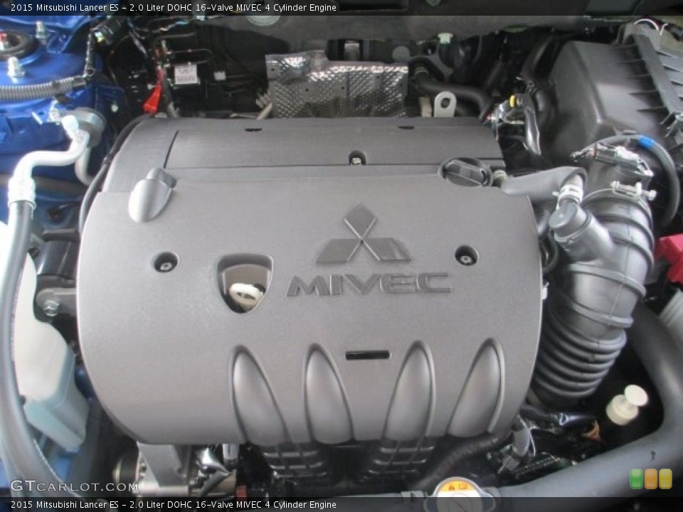 2.0 Liter DOHC 16-Valve MIVEC 4 Cylinder Engine for the 2015 Mitsubishi Lancer #97470994