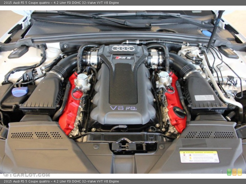 4.2 Liter FSI DOHC 32-Valve VVT V8 Engine for the 2015 Audi RS 5 #97512264