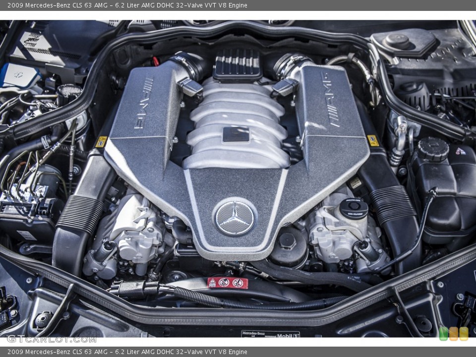 6.2 Liter AMG DOHC 32-Valve VVT V8 Engine for the 2009 Mercedes-Benz CLS #97535333