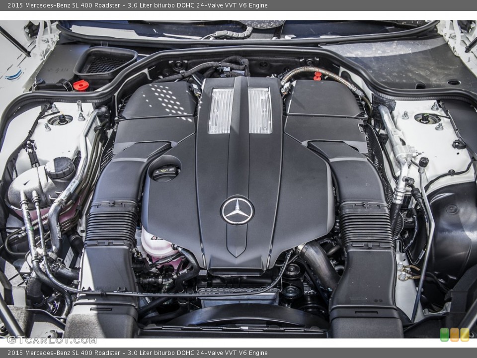 3.0 Liter biturbo DOHC 24-Valve VVT V6 Engine for the 2015 Mercedes-Benz SL #97539959