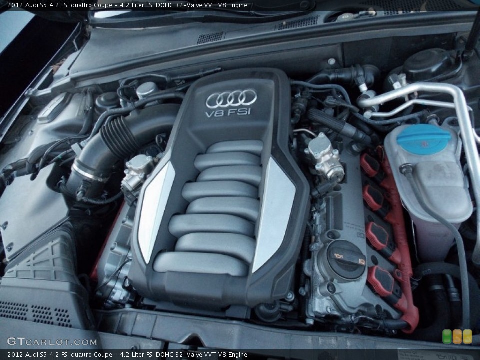 4.2 Liter FSI DOHC 32-Valve VVT V8 Engine for the 2012 Audi S5 #97544813