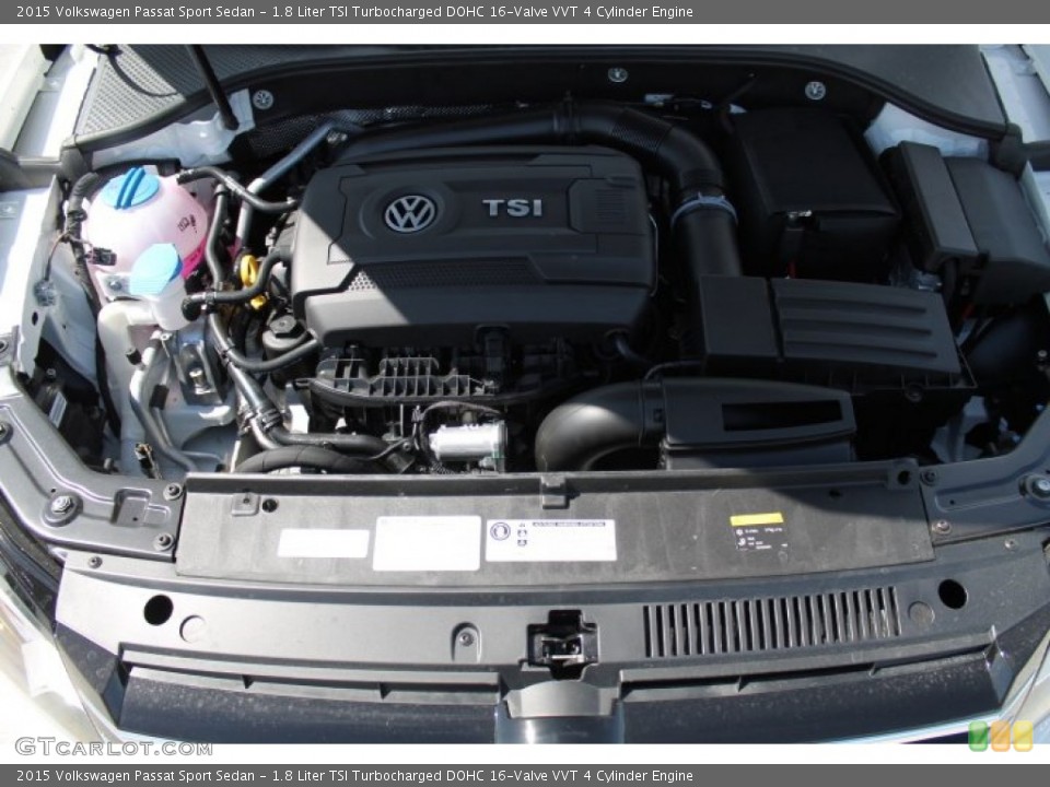1.8 Liter TSI Turbocharged DOHC 16-Valve VVT 4 Cylinder Engine for the 2015 Volkswagen Passat #97555427