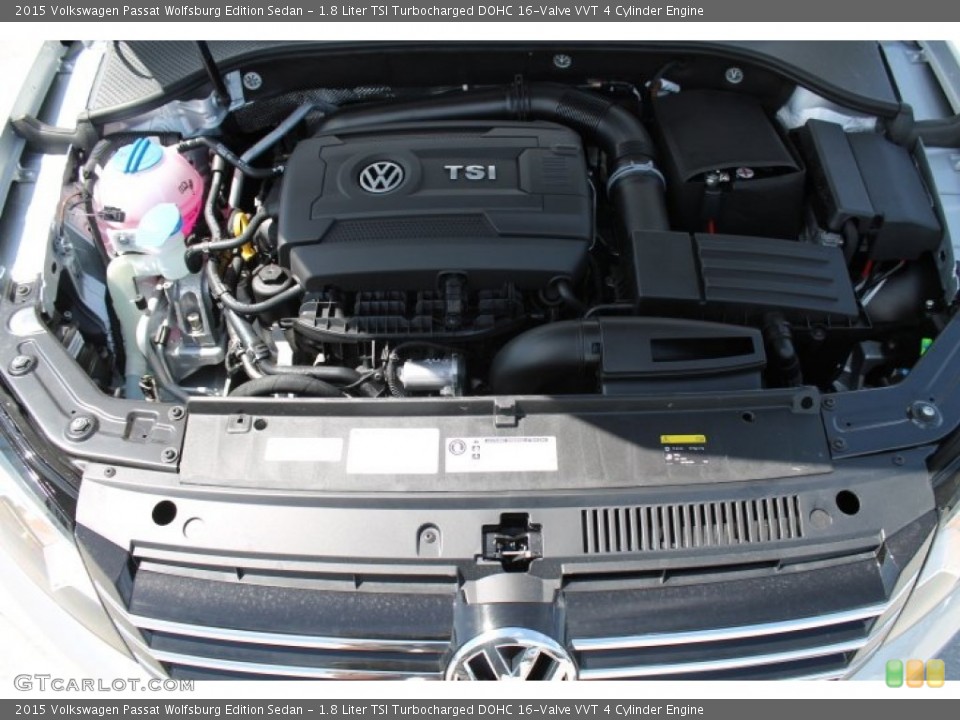 1.8 Liter TSI Turbocharged DOHC 16-Valve VVT 4 Cylinder Engine for the 2015 Volkswagen Passat #97556318