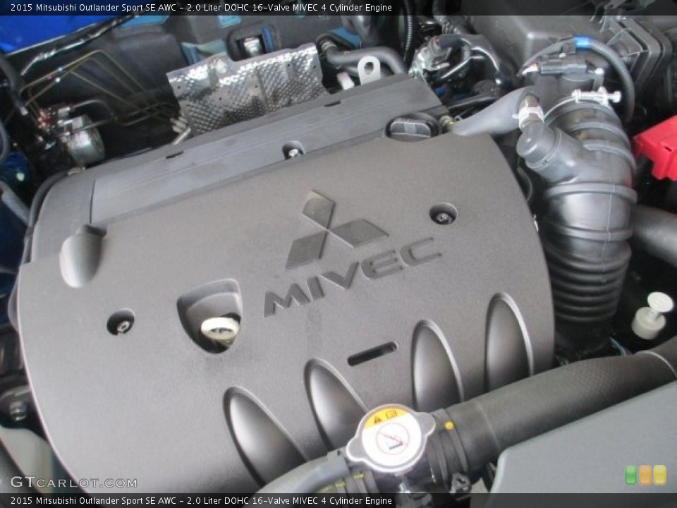 2.0 Liter DOHC 16-Valve MIVEC 4 Cylinder Engine for the 2015 Mitsubishi Outlander Sport #97559534