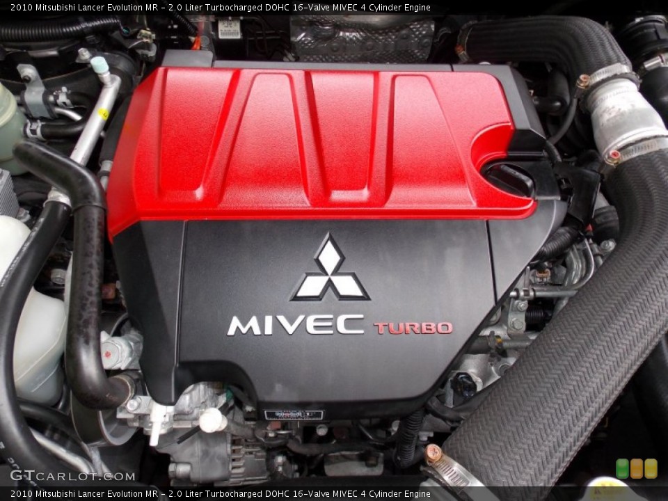 2.0 Liter Turbocharged DOHC 16-Valve MIVEC 4 Cylinder Engine for the 2010 Mitsubishi Lancer Evolution #97590940