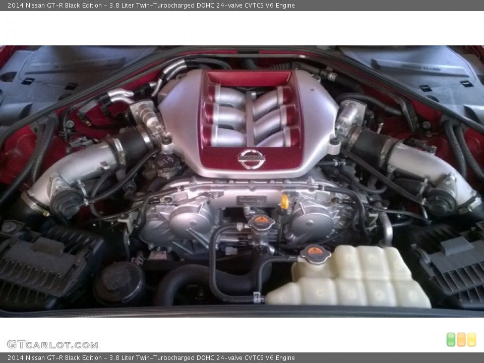3.8 Liter Twin-Turbocharged DOHC 24-valve CVTCS V6 Engine for the 2014 Nissan GT-R #97605976
