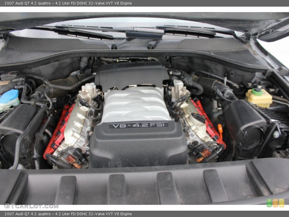 4.2 Liter FSI DOHC 32-Valve VVT V8 Engine for the 2007 Audi Q7 #97617586