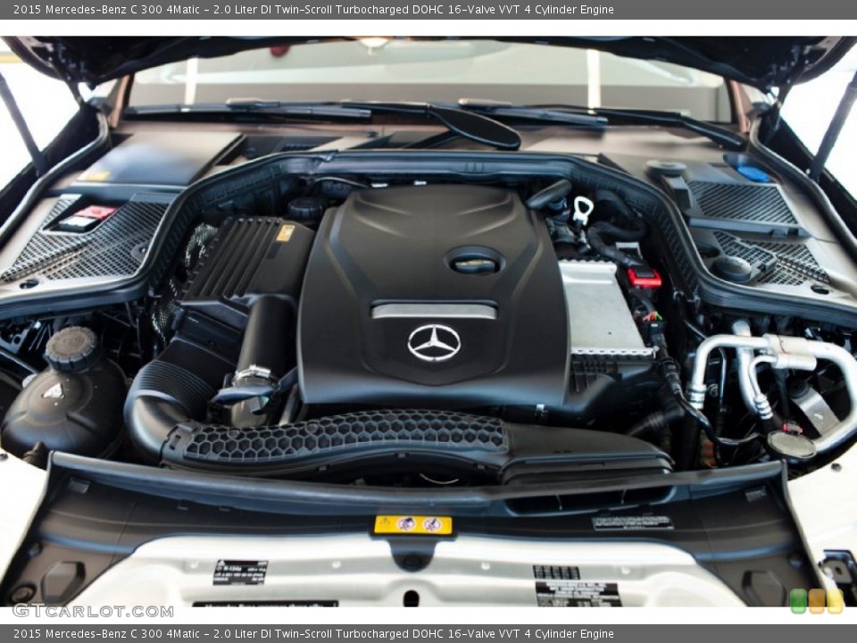 2.0 Liter DI Twin-Scroll Turbocharged DOHC 16-Valve VVT 4 Cylinder Engine for the 2015 Mercedes-Benz C #97639624