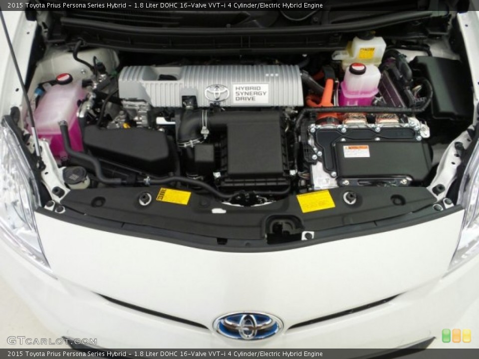 1.8 Liter DOHC 16-Valve VVT-i 4 Cylinder/Electric Hybrid Engine for the 2015 Toyota Prius #97668858