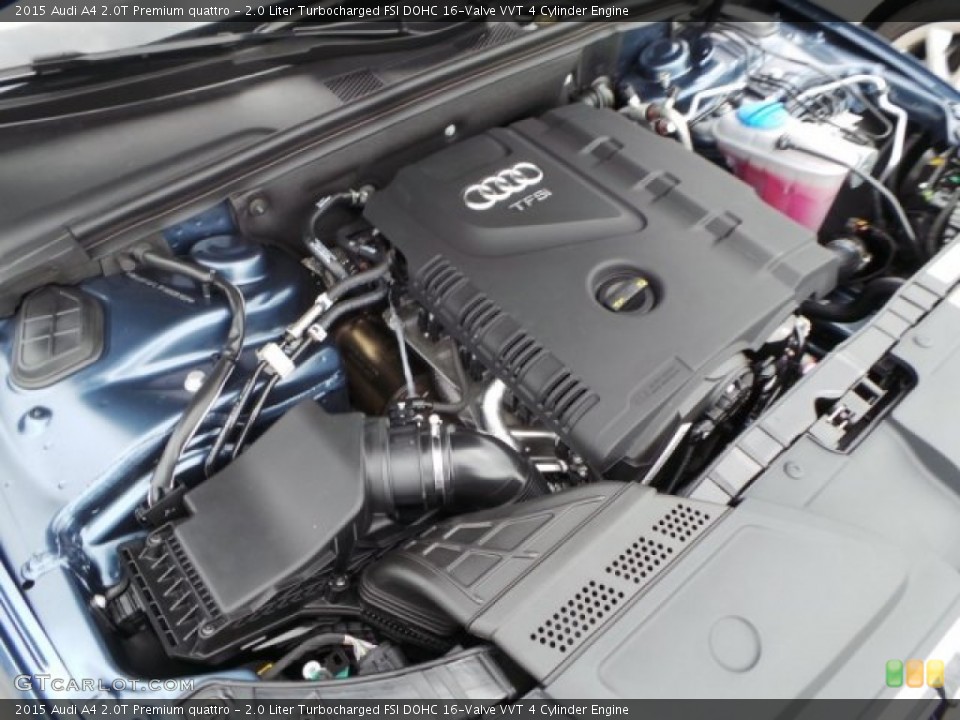 2.0 Liter Turbocharged FSI DOHC 16-Valve VVT 4 Cylinder Engine for the 2015 Audi A4 #97672296