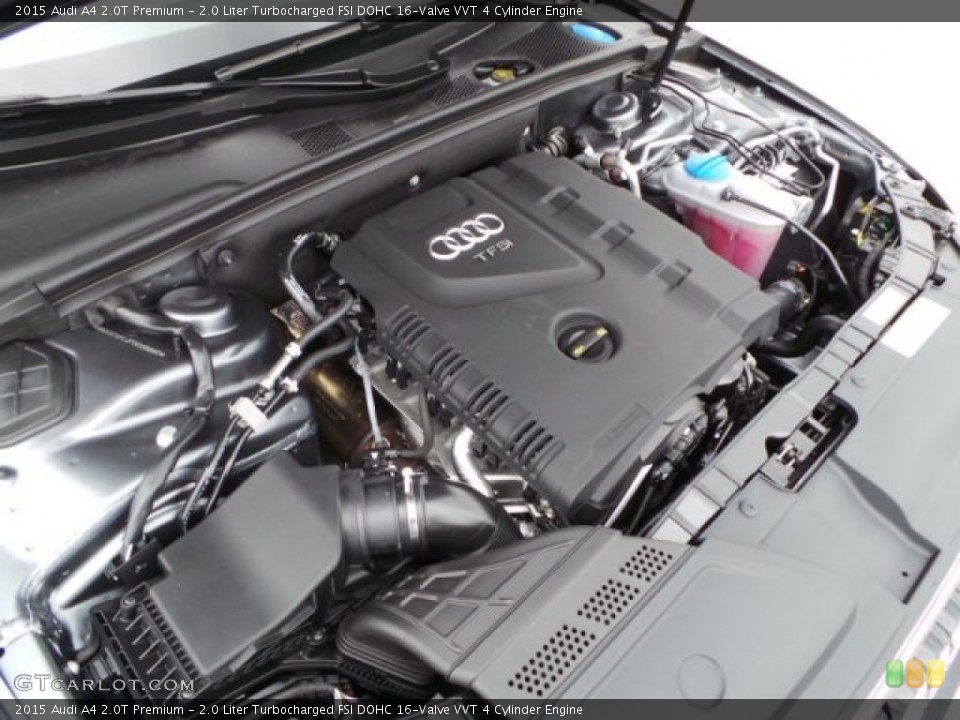 2.0 Liter Turbocharged FSI DOHC 16-Valve VVT 4 Cylinder Engine for the 2015 Audi A4 #97674692