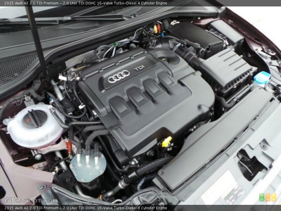 2.0 Liter TDI DOHC 16-Valve Turbo-Diesel 4 Cylinder Engine for the 2015 Audi A3 #97675488