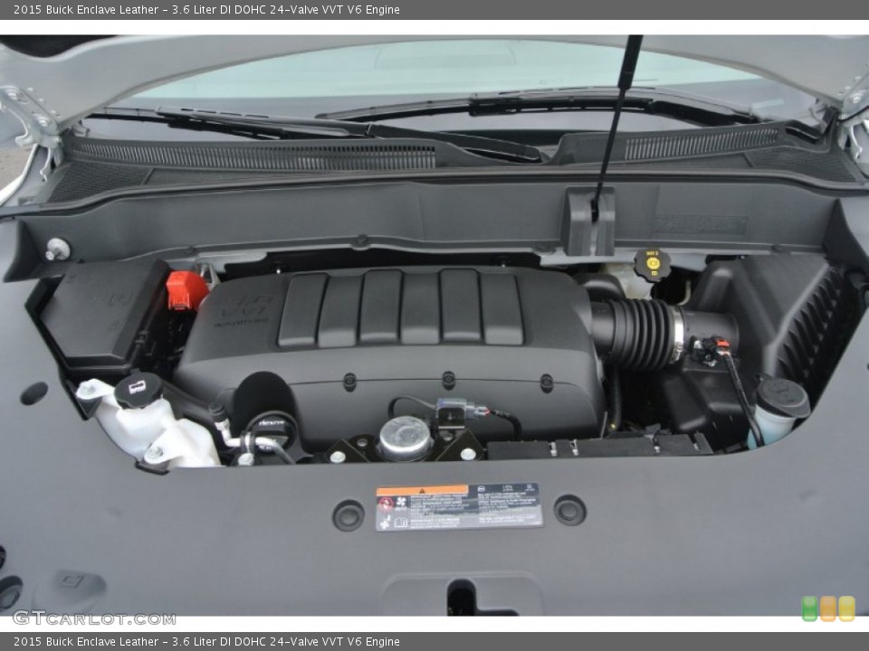 3.6 Liter DI DOHC 24-Valve VVT V6 2015 Buick Enclave Engine