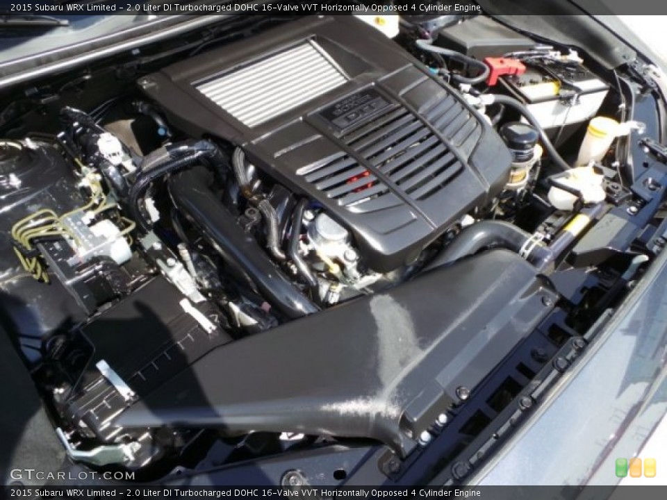 2.0 Liter DI Turbocharged DOHC 16-Valve VVT Horizontally Opposed 4 Cylinder Engine for the 2015 Subaru WRX #97716169