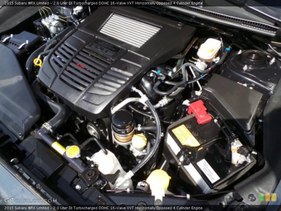 2.0 Liter DI Turbocharged DOHC 16-Valve VVT Horizontally Opposed 4 Cylinder Engine for the 2015 Subaru WRX #97716186