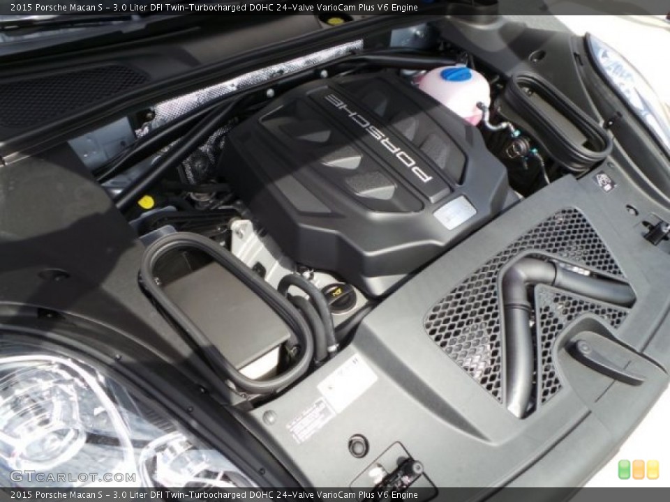 3.0 Liter DFI Twin-Turbocharged DOHC 24-Valve VarioCam Plus V6 Engine for the 2015 Porsche Macan #97717401