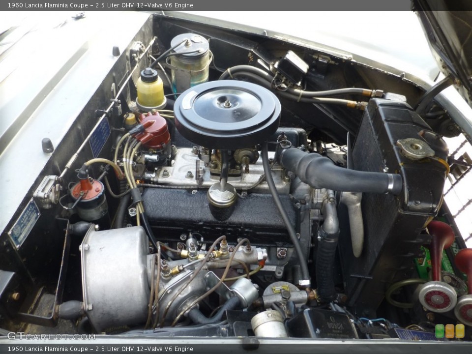 2.5 Liter OHV 12-Valve V6 1960 Lancia Flaminia Engine