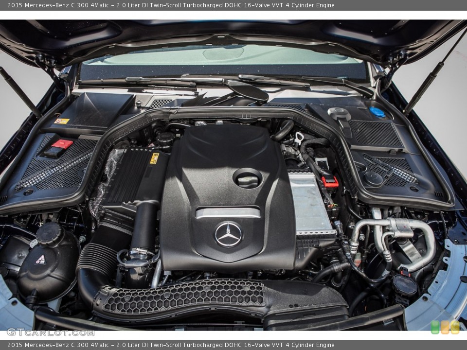 2.0 Liter DI Twin-Scroll Turbocharged DOHC 16-Valve VVT 4 Cylinder Engine for the 2015 Mercedes-Benz C #97723264
