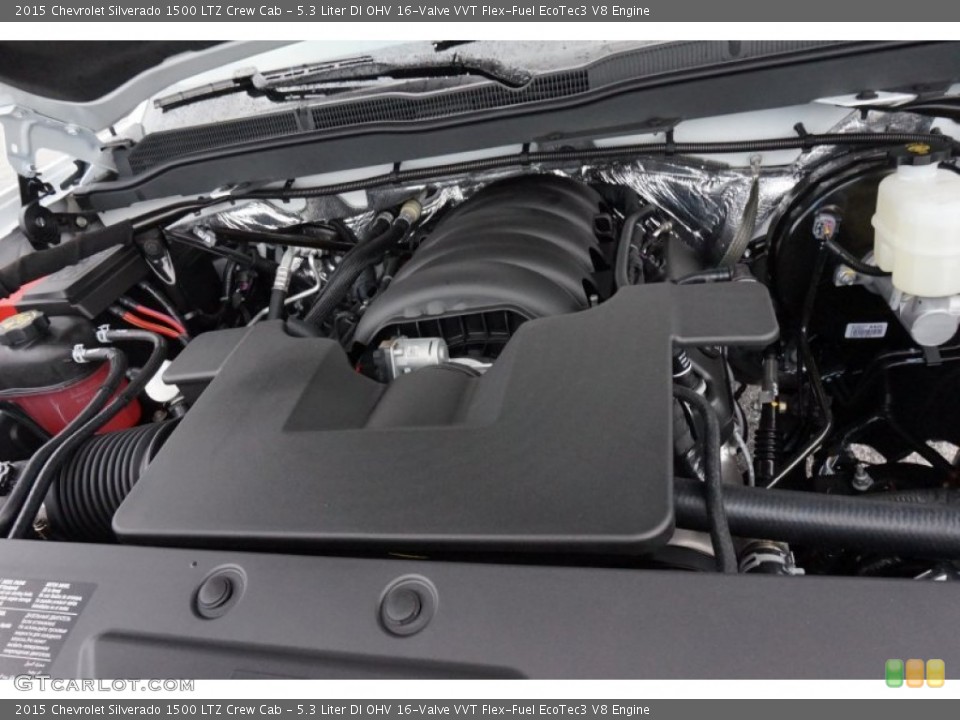 5.3 Liter DI OHV 16-Valve VVT Flex-Fuel EcoTec3 V8 Engine for the 2015 Chevrolet Silverado 1500 #97775921