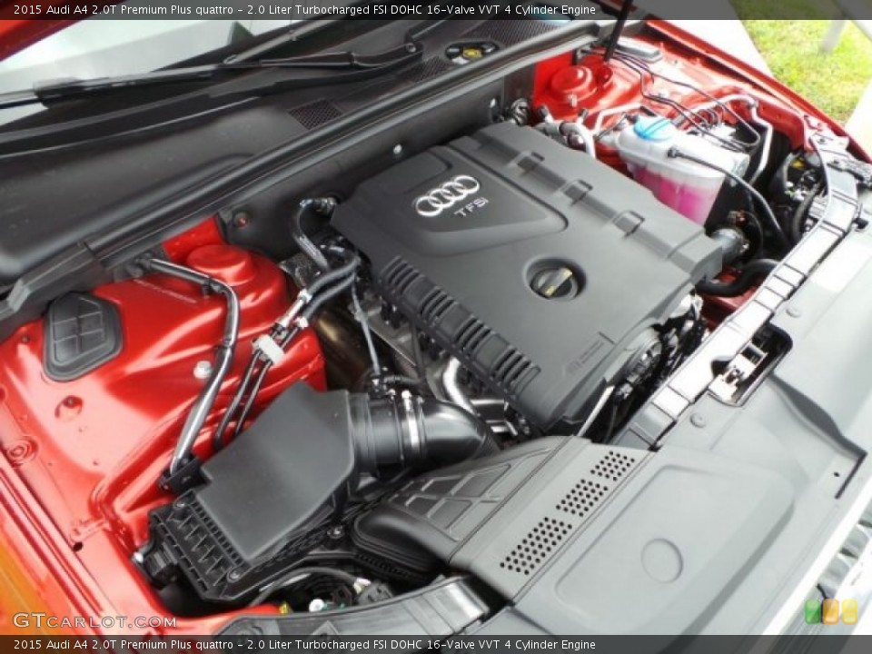 2.0 Liter Turbocharged FSI DOHC 16-Valve VVT 4 Cylinder Engine for the 2015 Audi A4 #97802016