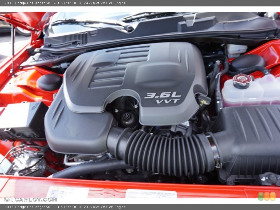 3.6 Liter DOHC 24-Valve VVT V6 Engine for the 2015 Dodge Challenger #97805475