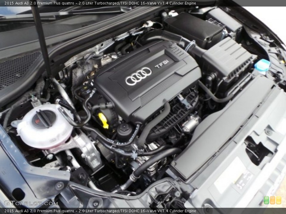 2.0 Liter Turbocharged/TFSI DOHC 16-Valve VVT 4 Cylinder Engine for the 2015 Audi A3 #97808163