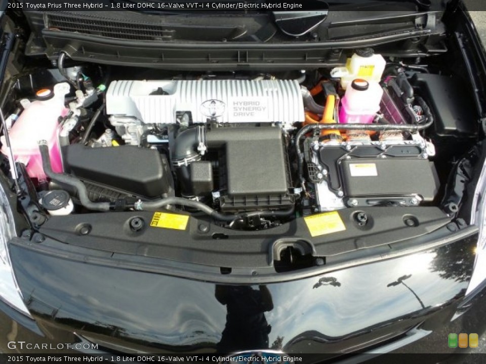 1.8 Liter DOHC 16-Valve VVT-i 4 Cylinder/Electric Hybrid Engine for the 2015 Toyota Prius #97838805