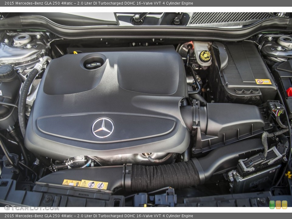 2.0 Liter DI Turbocharged DOHC 16-Valve VVT 4 Cylinder Engine for the 2015 Mercedes-Benz GLA #97855683