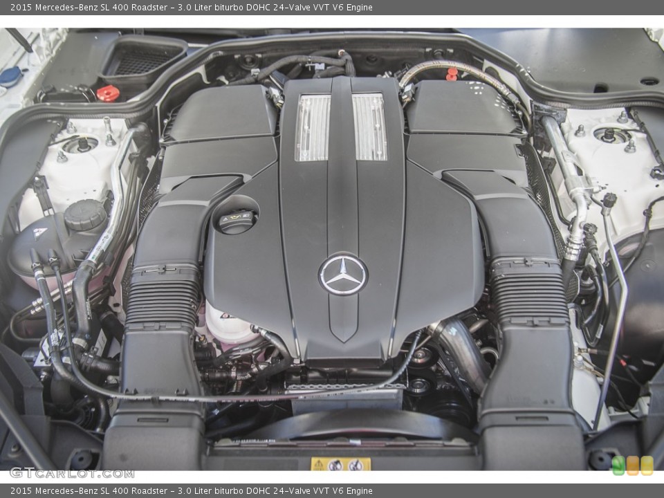 3.0 Liter biturbo DOHC 24-Valve VVT V6 Engine for the 2015 Mercedes-Benz SL #97856886