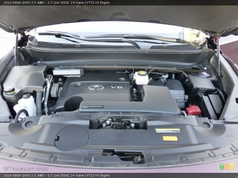 3.5 Liter DOHC 24-Valve CVTCS V6 Engine for the 2014 Infiniti QX60 #97870216