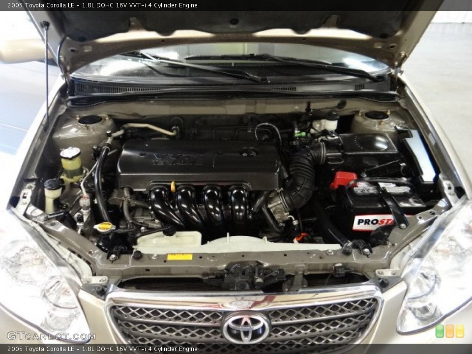 1.8L DOHC 16V VVT-i 4 Cylinder Engine for the 2005 Toyota Corolla #97936902