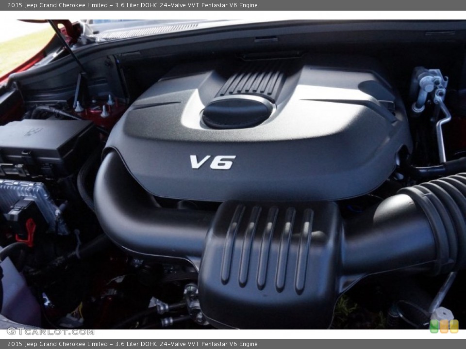 3.6 Liter DOHC 24-Valve VVT Pentastar V6 Engine for the 2015 Jeep Grand Cherokee #97957610