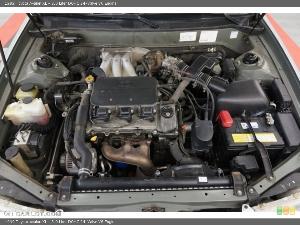 3.0 Liter DOHC 24-Valve V6 1999 Toyota Avalon Engine