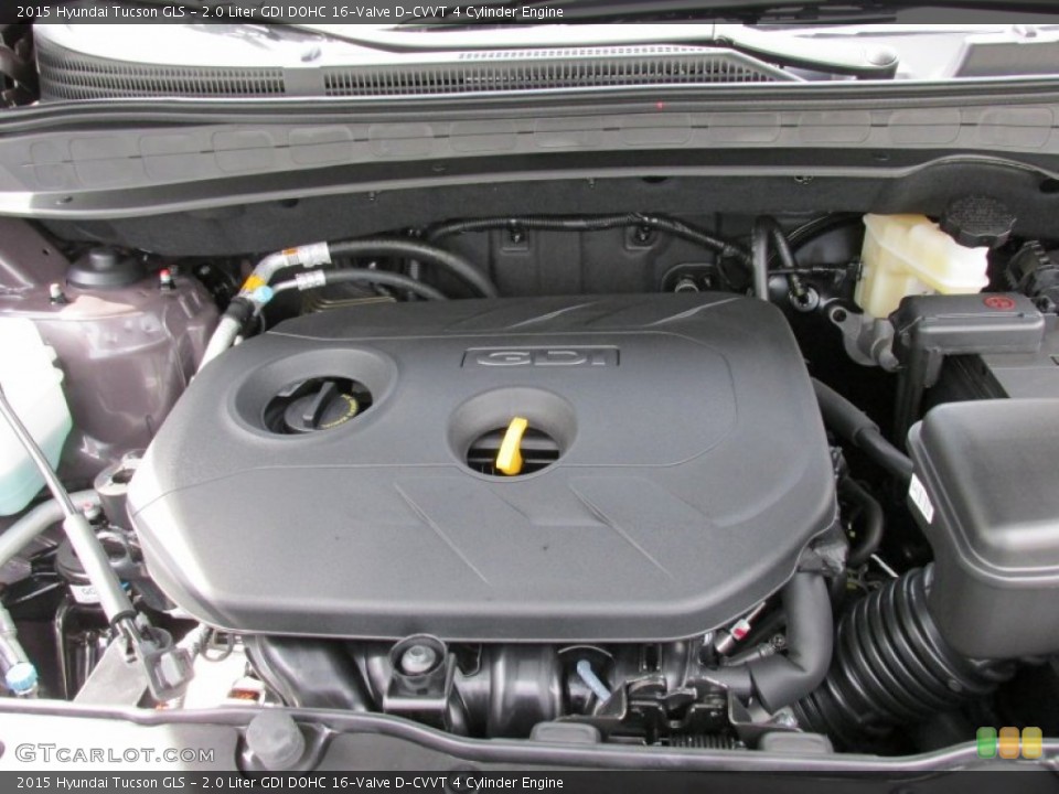 2.0 Liter GDI DOHC 16-Valve D-CVVT 4 Cylinder Engine for the 2015 Hyundai Tucson #97967195