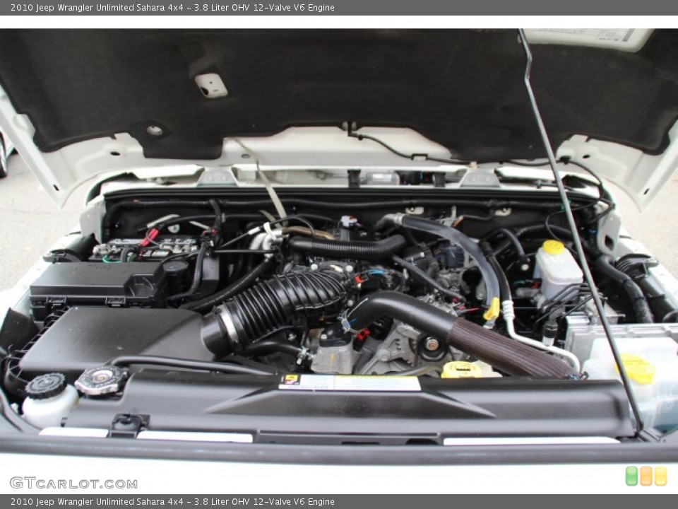 3.8 Liter OHV 12-Valve V6 Engine for the 2010 Jeep Wrangler Unlimited #97991554