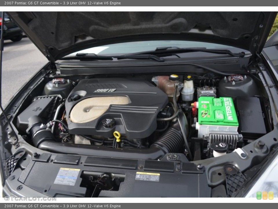 3.9 Liter OHV 12-Valve V6 2007 Pontiac G6 Engine