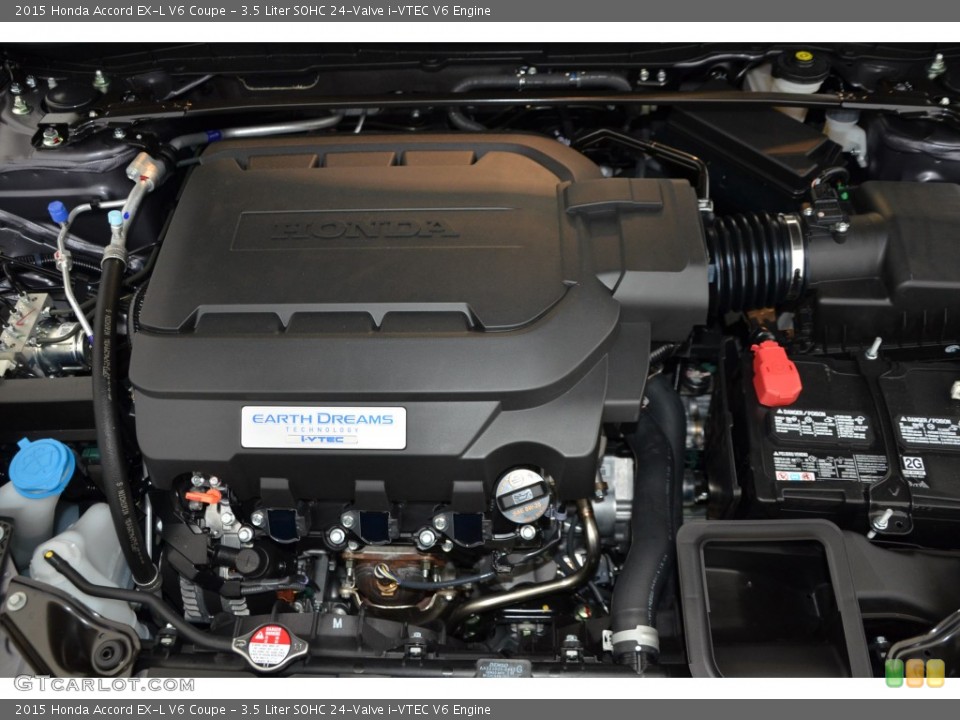 3.5 Liter SOHC 24-Valve i-VTEC V6 2015 Honda Accord Engine