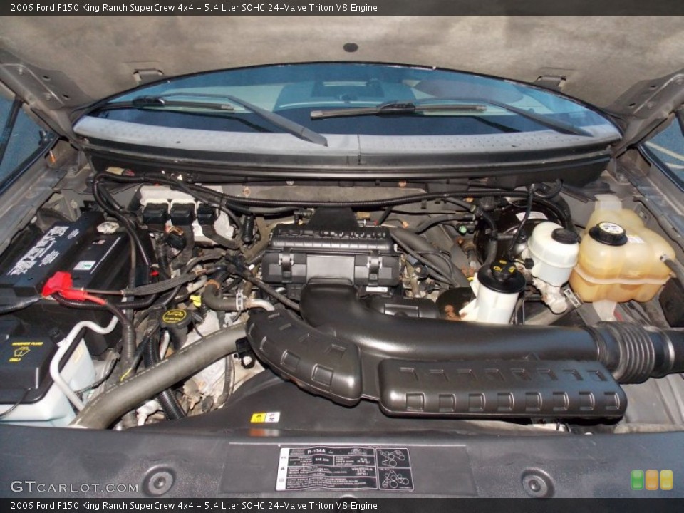 5.4 Liter SOHC 24-Valve Triton V8 Engine for the 2006 Ford F150 #97999765