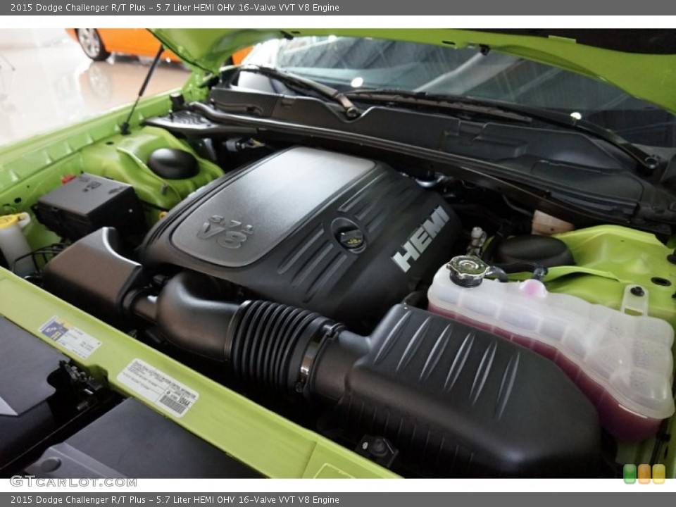 5.7 Liter HEMI OHV 16-Valve VVT V8 Engine for the 2015 Dodge Challenger #98033641