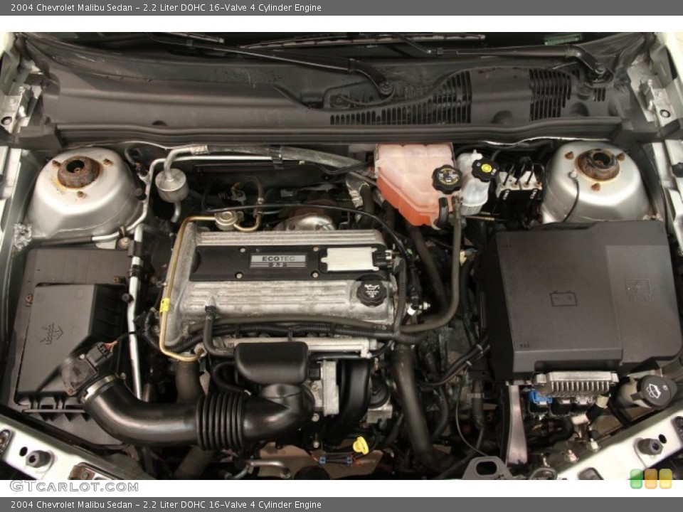 2.2 Liter DOHC 16-Valve 4 Cylinder 2004 Chevrolet Malibu Engine