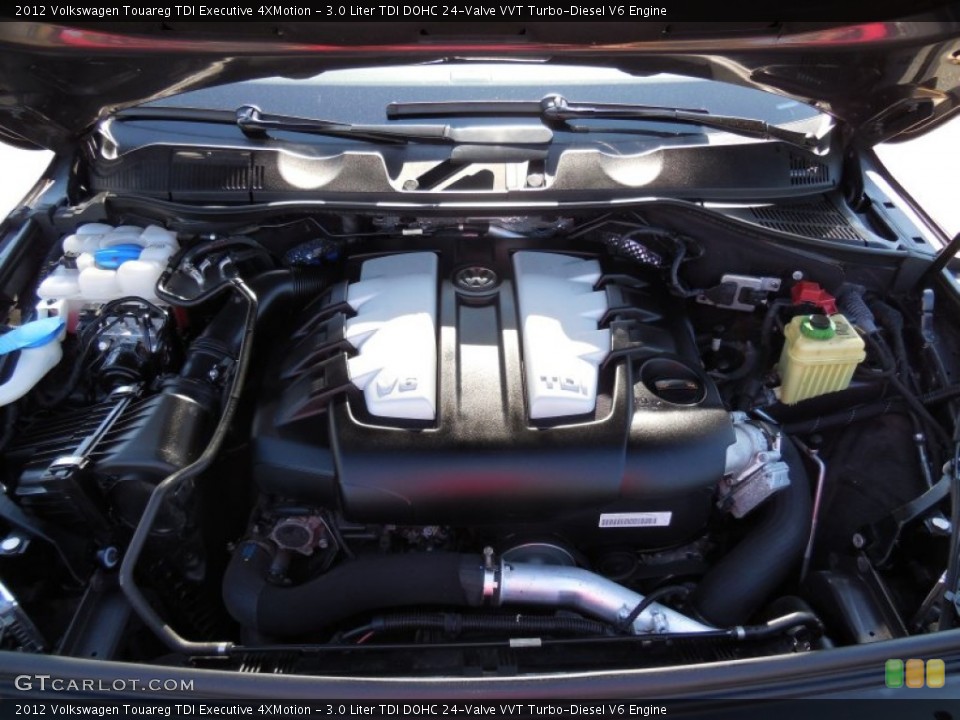 3.0 Liter TDI DOHC 24-Valve VVT Turbo-Diesel V6 Engine for the 2012 Volkswagen Touareg #98074815