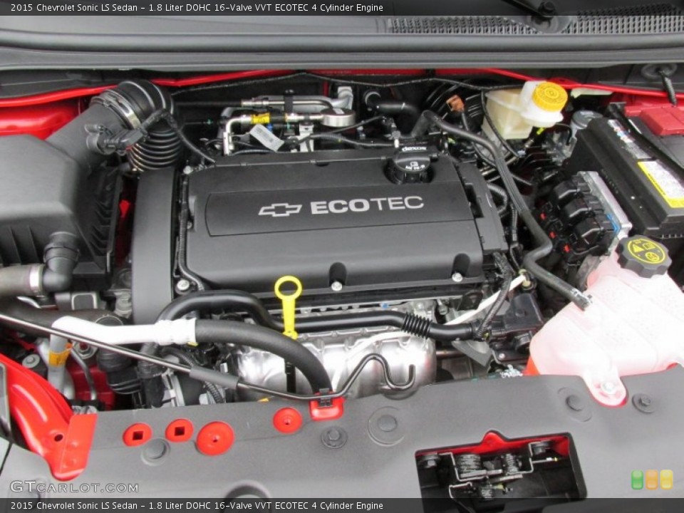 1.8 Liter DOHC 16-Valve VVT ECOTEC 4 Cylinder Engine for the 2015 Chevrolet Sonic #98115500