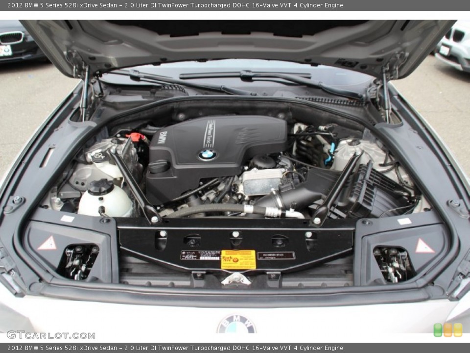 2.0 Liter DI TwinPower Turbocharged DOHC 16-Valve VVT 4 Cylinder Engine for the 2012 BMW 5 Series #98122445