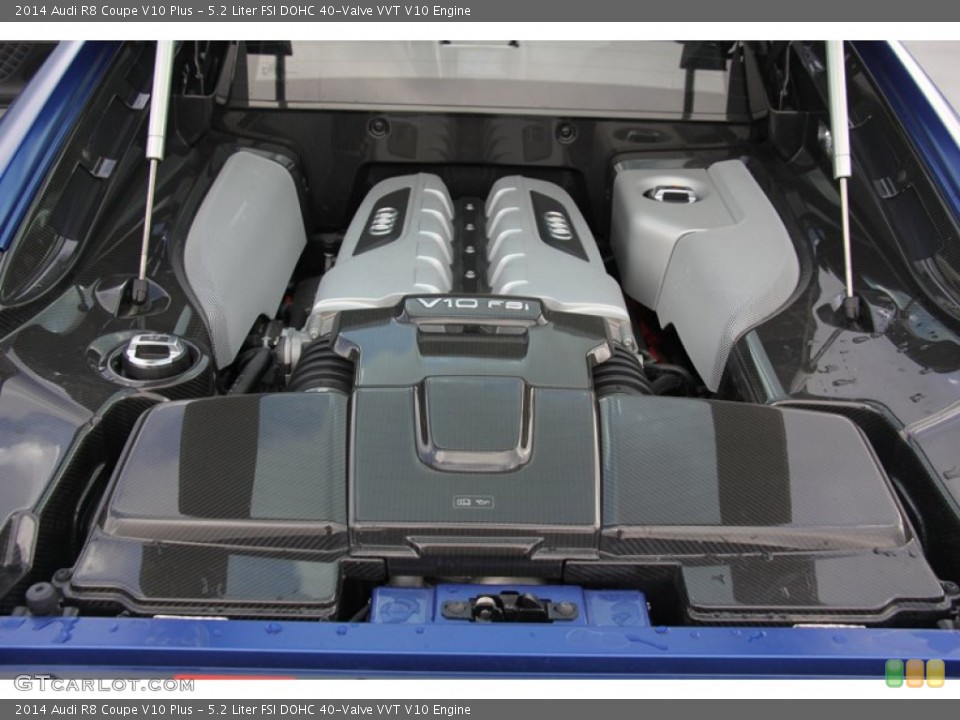 5.2 Liter FSI DOHC 40-Valve VVT V10 Engine for the 2014 Audi R8 #98122646