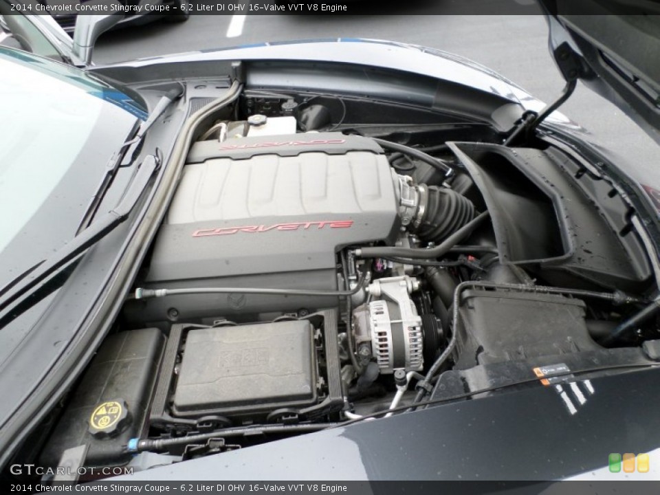 6.2 Liter DI OHV 16-Valve VVT V8 Engine for the 2014 Chevrolet Corvette #98145440