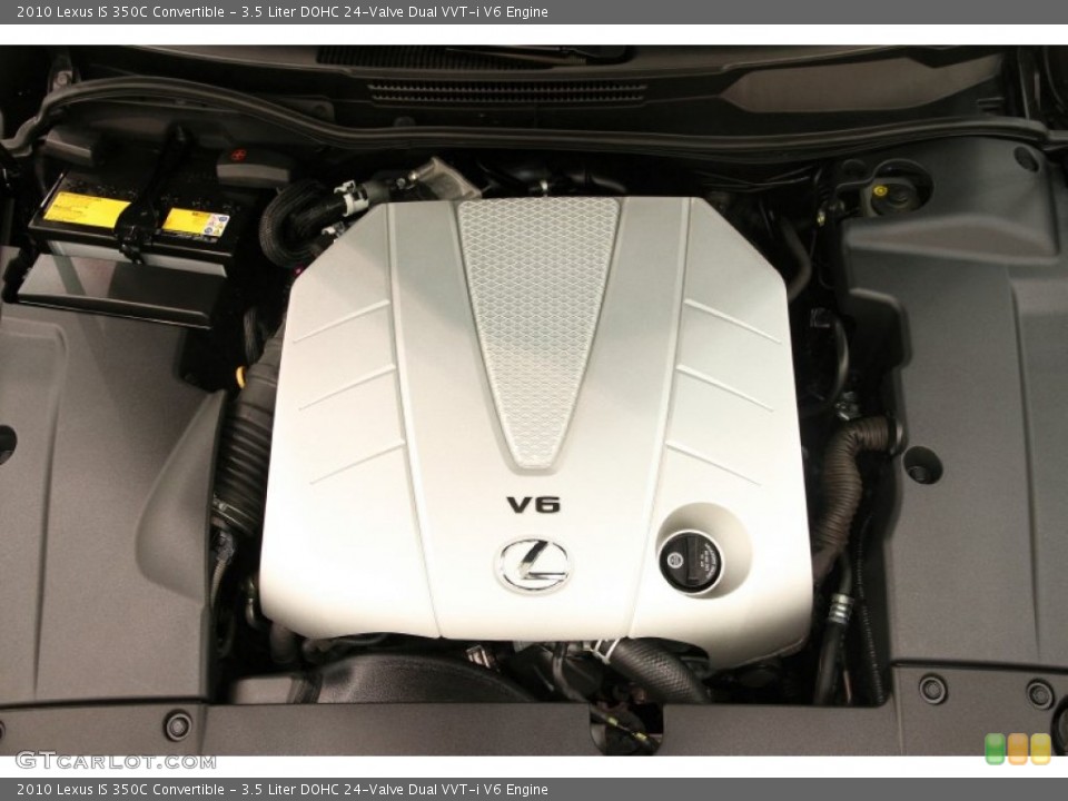 3.5 Liter DOHC 24-Valve Dual VVT-i V6 Engine for the 2010 Lexus IS #98153865