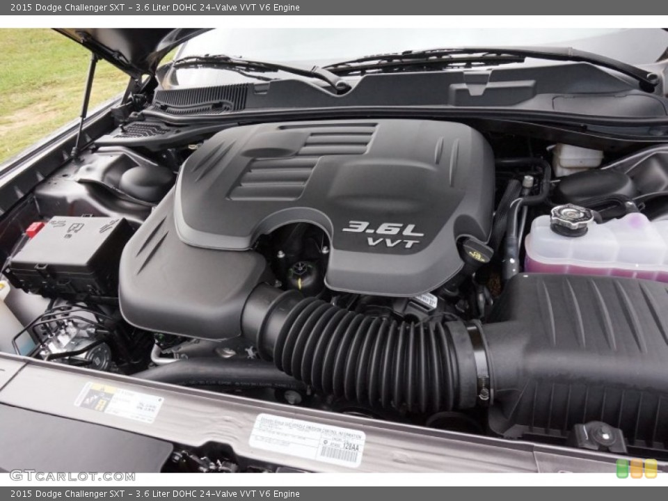 3.6 Liter DOHC 24-Valve VVT V6 Engine for the 2015 Dodge Challenger #98162544