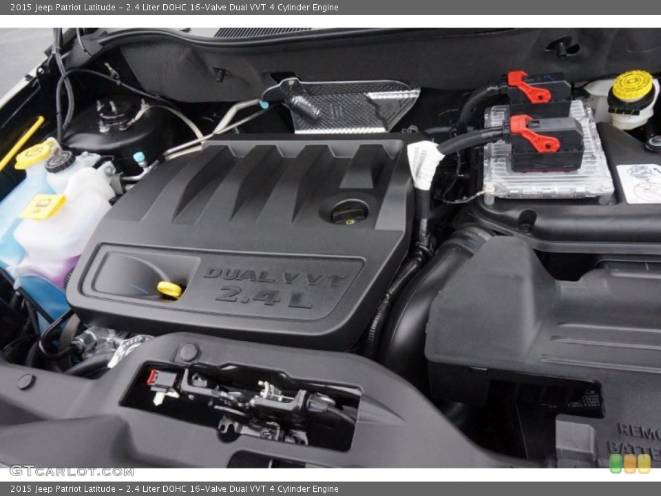2.4 Liter DOHC 16-Valve Dual VVT 4 Cylinder 2015 Jeep Patriot Engine